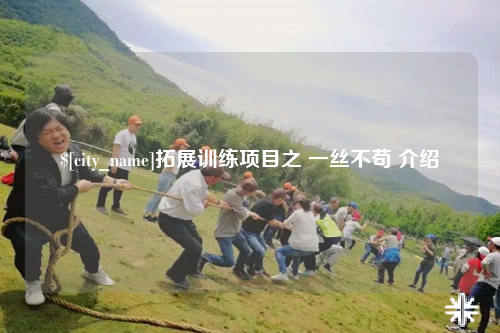 石家庄拓展训练项目之 一丝不苟 介绍